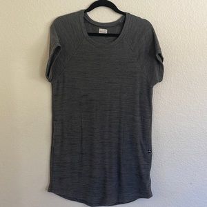 Grey t shirt dress/shirt size L
